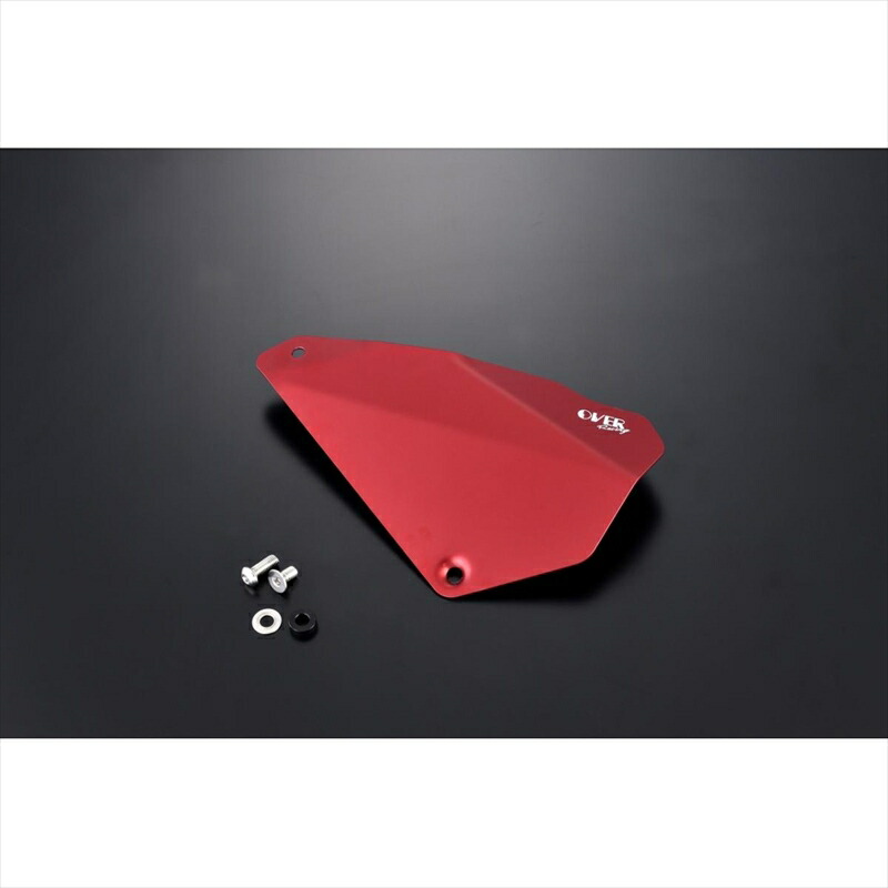 バイクパーツ 外装 オーヴァーレーシング サイドカバー TYPE2 RED 57-012-02R 4539770130823 MONKEY125 (18-20/21-23/24-)