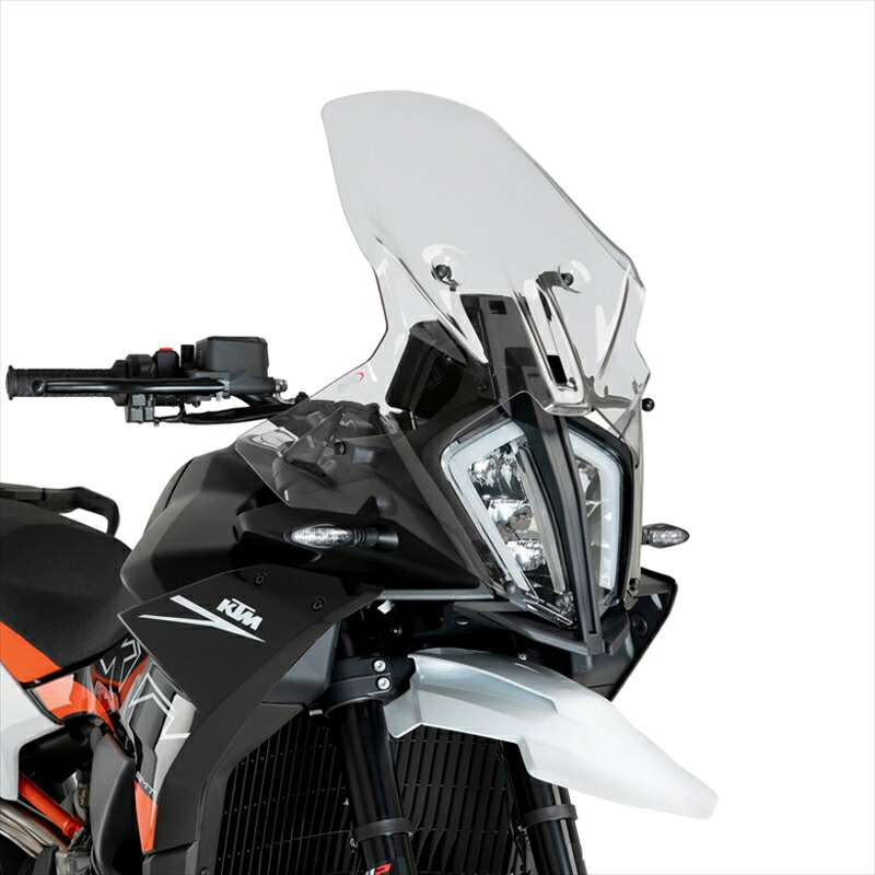 バイクパーツ 外装 プーチ ツーリングスクリーン TOURING SCREEN クリア KTM 890 SMT 23- 21869W 4571414856935