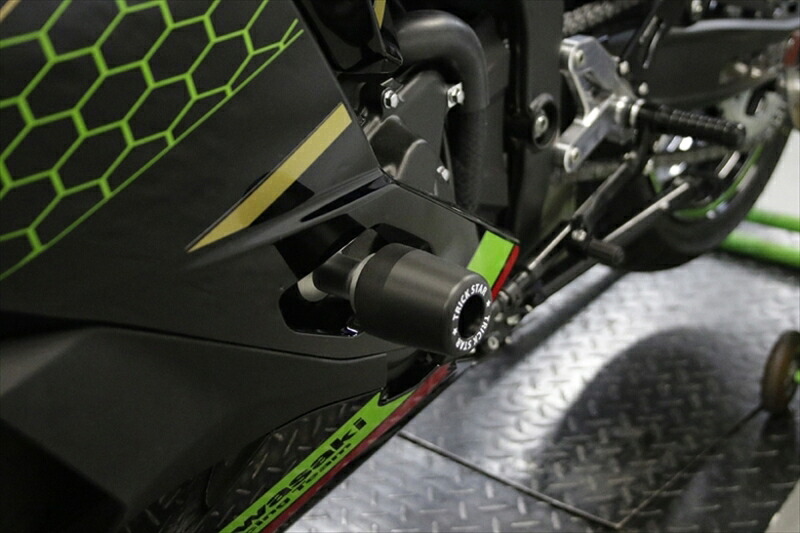 バイクパーツ 外装 トリックスター フレームスライダー BLK Ninja ZX-25R /ZX-4R SE/RR AFS-034 4573269991212