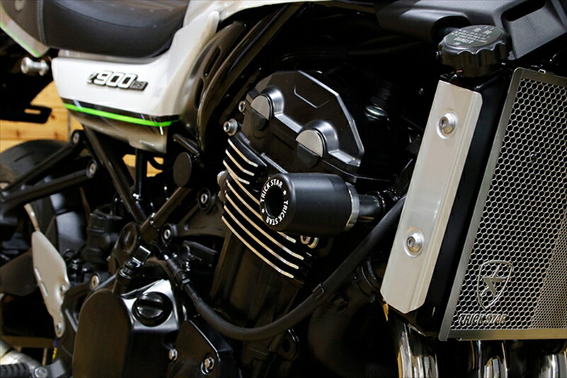 バイクパーツ 外装 トリックスター フレームスライダー BLK Z900RS 18-25/Z900 18-24 AFS-031-B 4573269991236 16,024円