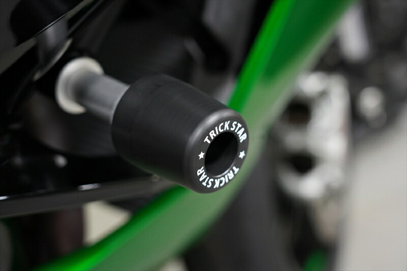 バイクパーツ 外装トリックスター フレームスライダー STD セット Ninja H2SX/SE/+ 18-24 AFS-H02-B 4573269991304｜バイク・バイク用品はとやグループ