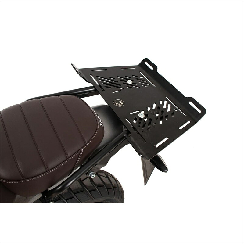 バイクパーツ HEPCO&BECKER(ヘプコアンドベッカー) 拡張キャリア エンラージメント ブラック 8007663 00 01 4550646154149 Scrambler 400X/Speed400 24-25
