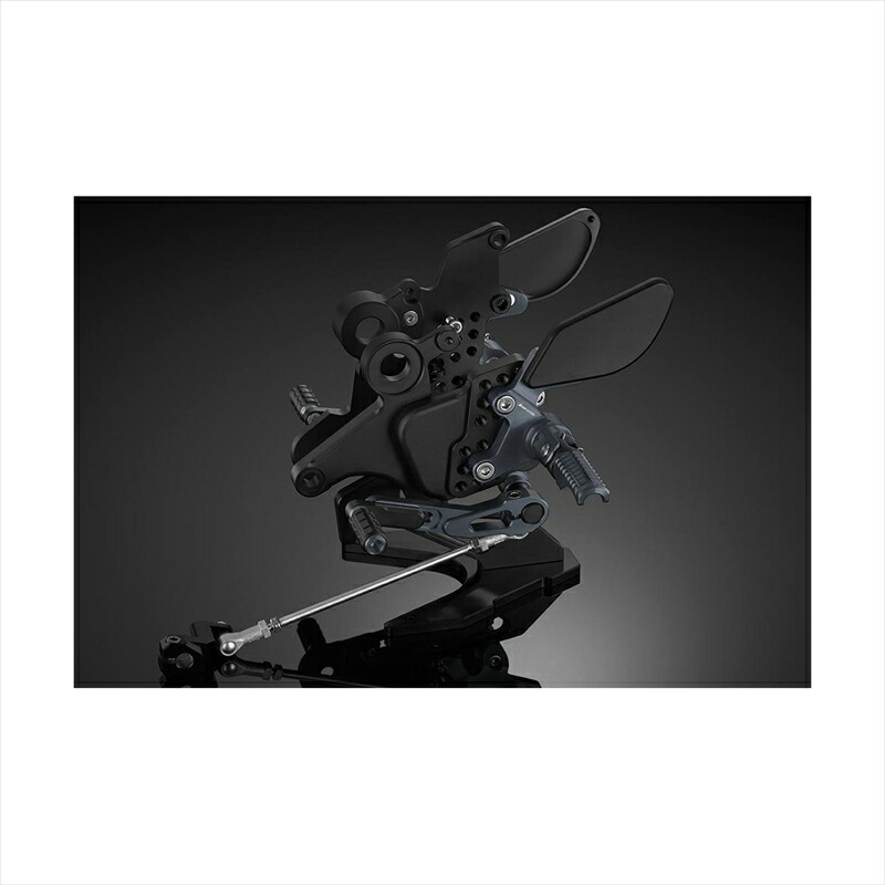 バイクパーツ BIKERS(バイカーズ) バックステップ グレー K0387-GRY 4550255581367 Ninja650/Z650 17-25