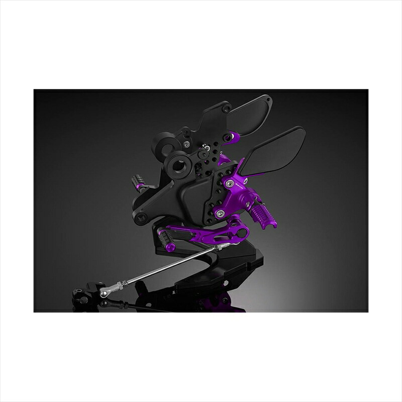 バイクパーツ BIKERS(バイカーズ) バックステップ パープル K0387-PUR 4550255581404 Ninja650/Z650 17-25 49,494円