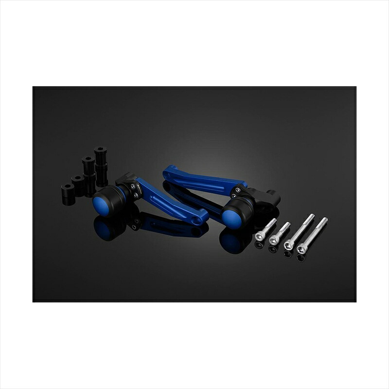 バイクパーツ 外装 バイカーズ フレームガード 左右 ブルー K0398-BLU 4550255592363 Z900 18-24