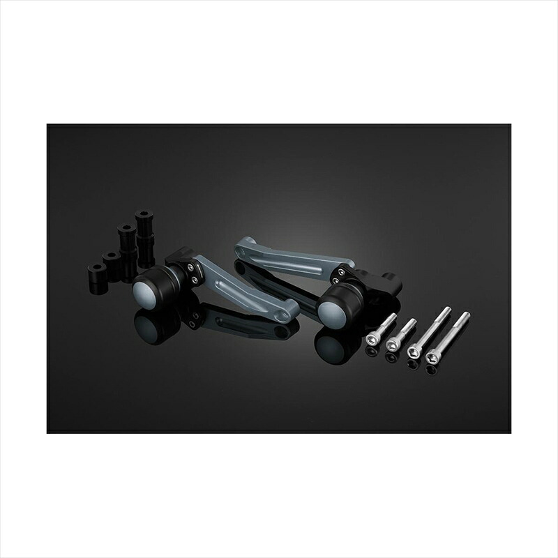 バイクパーツ 外装バイカーズ フレームガード 左右 グレーK0398-GRY 4550255592387Z900 18-24｜バイク・バイク用品はとやグループ
