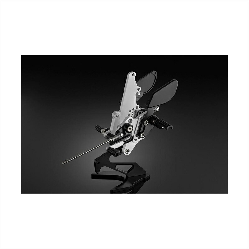 バイクパーツ BIKERS(バイカーズ) バックステップ ブラック Y0303-BLK 4550255596286 MT-07 14-22
