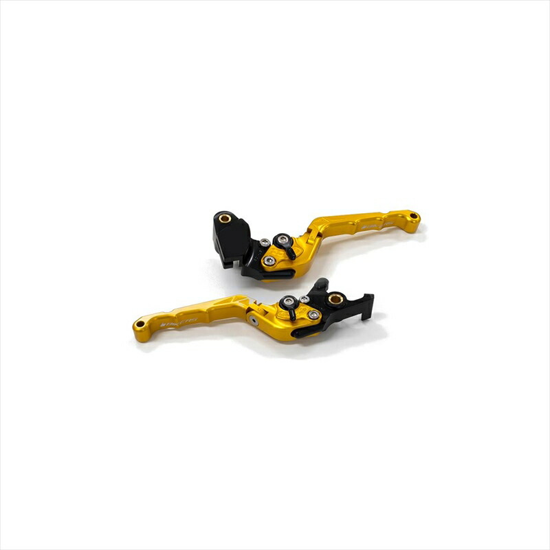 バイクパーツBIKERS(バイカーズ) レバーセット 可倒式 カーブタイプ ライトゴールド K0526-LGD4550255612962ZX-25R 20-24 Ninja650/Z650 17-25 Z900 18-24|バイク・バイク用品はとやグループ