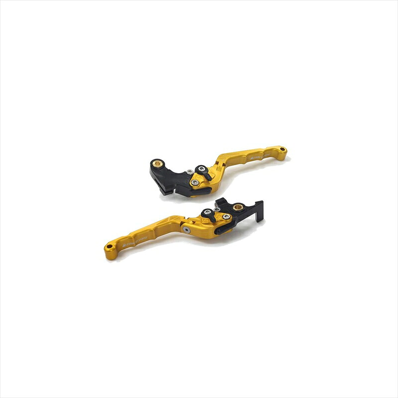 バイクパーツBIKERS(バイカーズ) レバーセット 可倒式 カーブタイプ ライトゴールド Y0545-LGD4550255620370MT-07 14-22 XSR700 22|バイク・バイク用品はとやグループ