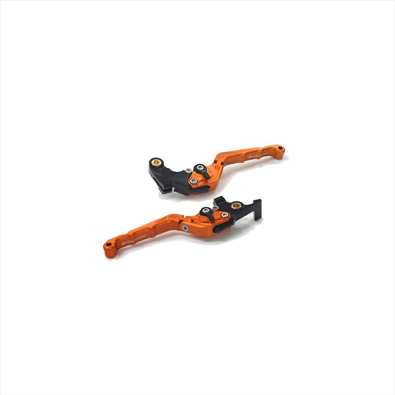 バイクパーツBIKERS(バイカーズ) レバーセット 可倒式 カーブタイプ オレンジゴールド Y0545-OGD4550255620387MT-07 14-22 XSR700 22|バイク・バイク用品はとやグループ