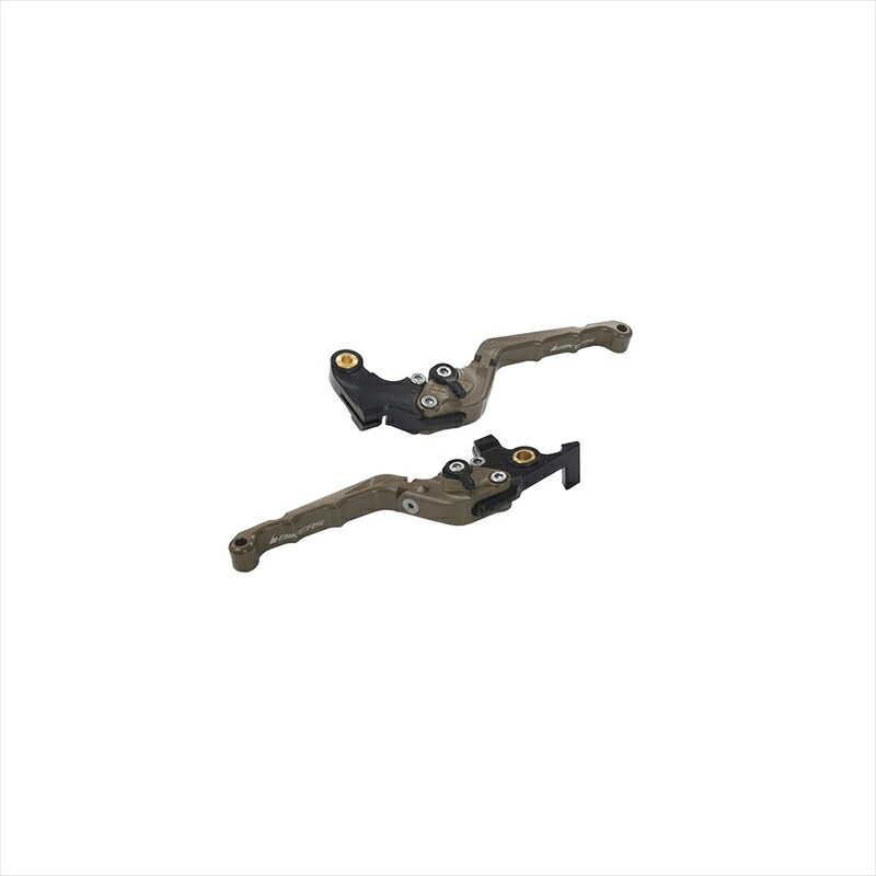 バイクパーツBIKERS(バイカーズ) レバーセット 可倒式 カーブタイプ チタン Y0545-TIN4550255620431MT-07 14-22 XSR700 22｜バイク・バイク用品はとやグループ