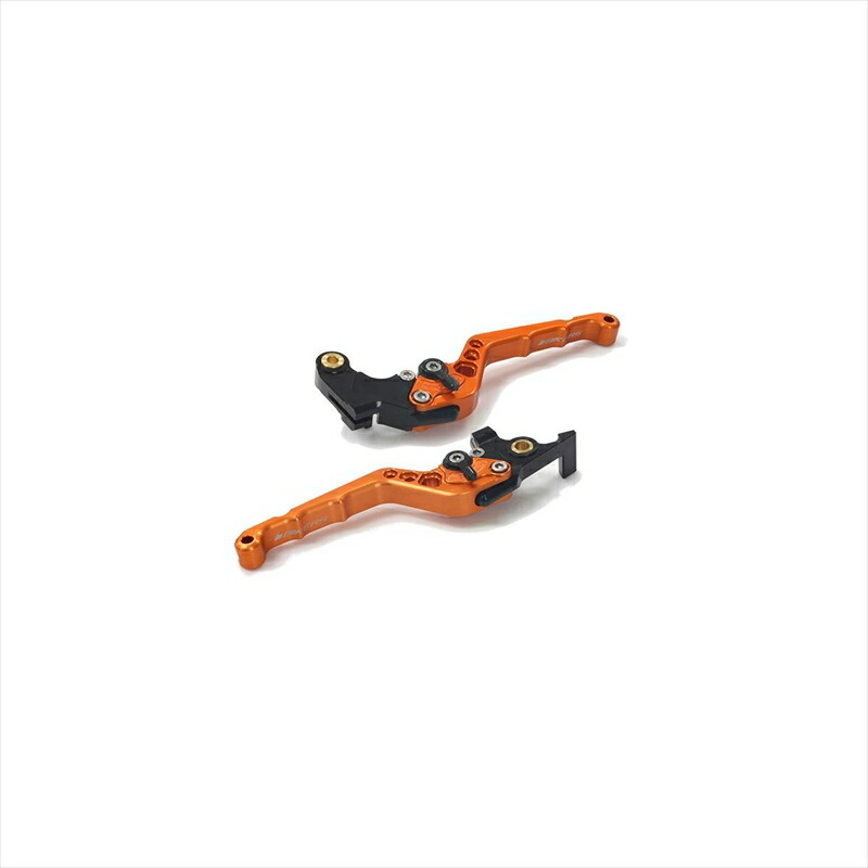 バイクパーツ BIKERS(バイカーズ) レバーセット カーブタイプ オレンジゴールド Y0546-OGD 4550255620493 MT-07 14-22 XSR700 22