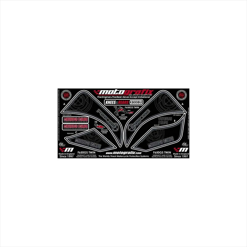 バイクパーツ アクセサリーモトグラフィックス ボディパッド REAR/KNEE MT-KB008U 4580041201896F650GS TWIN 08-｜バイク・バイク用品はとやグループ
