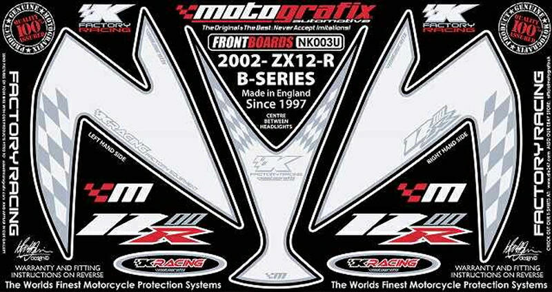 バイクパーツ MOTO GRAFIX(モトグラフィックス) ボディパッド FRONT MT-NK003U 4580041205153