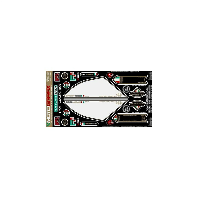 バイクパーツ アクセサリー モトグラフィックス ボディパッド REAR MT-RD010U 4580041208086 SPORT CLASSIC1000/1000S