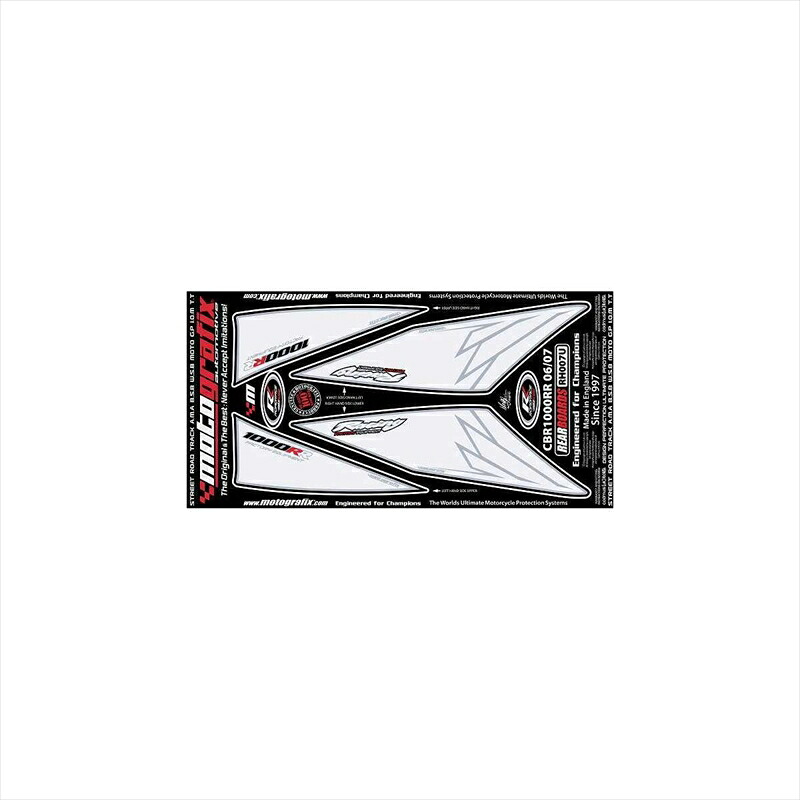バイクパーツ アクセサリー モトグラフィックス ボディパッド REAR MT-RH007U 4580041208284 CBR1000RR 06/07