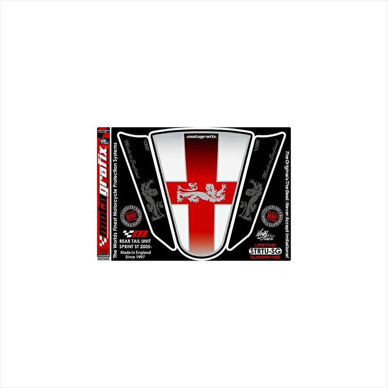バイクパーツ アクセサリー モトグラフィックス ボディパッド Rear Tail Unit MT-STRTUSG 4580041210836 Triumph Sprint ST