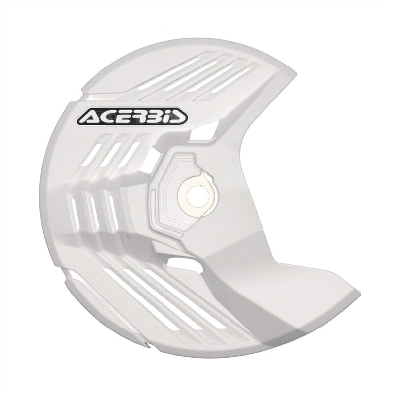 【5日前後で発送】バイクパーツ 外装 アチェルビス LINEAR フロントディスクカバーJ WHITE HONDA YAMAHA KAWASAKI SHERCO AC-26230WH 8052796915749 WHITE HONDA YAMAHA KAWASAKI SHERCO