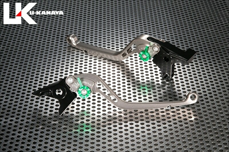 バイクパーツ ハンドル ユーカナヤ レバーセット STD/ロング TI/RD HO010-010-0106 4548916478231 CB400FOUR (NC36)/CB400SS