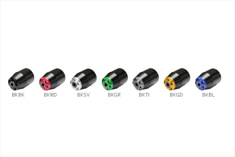 バイクパーツ ハンドル ユーカナヤ アルミビレットバーエンドロング BELRDHO22 4550255981662 レッド/ブラック CBR250R/CB250F