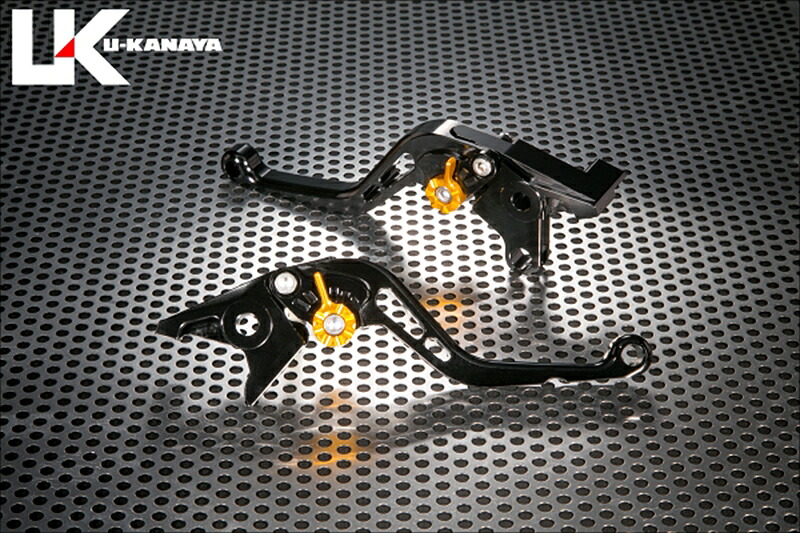 バイクパーツ ハンドル ユーカナヤ レバーセット STD/ショート BK/SV YZF-R125 23 国内モデル YZF-R15 23 国内仕様 YA061-142-0201 4550646188106