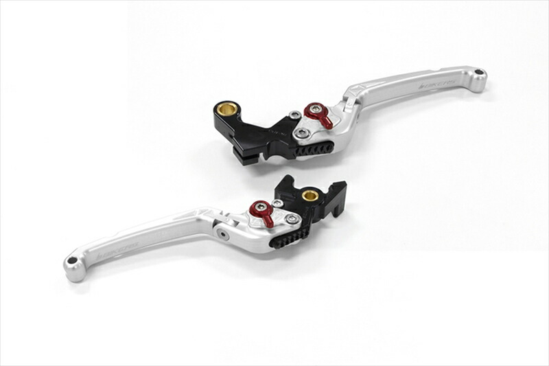 バイクパーツ ハンドル バイカーズ レバーセット 可倒式 フラットタイプ シルバー CBR650R/CB650R 19-24 H1033-SLV 4550646193162
