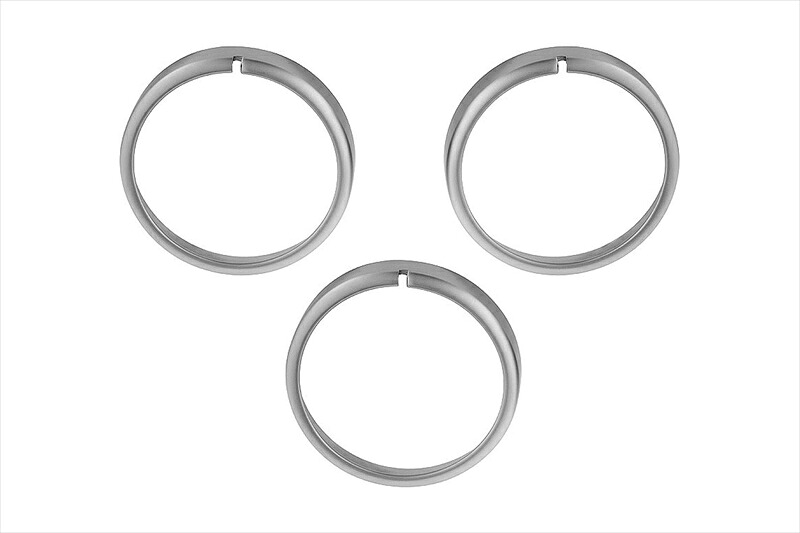 バイクパーツ I.L.Motorsport(アイエルモータースポーツ) エアコンノブリング シルバー NC0-0133E 4550255741884
