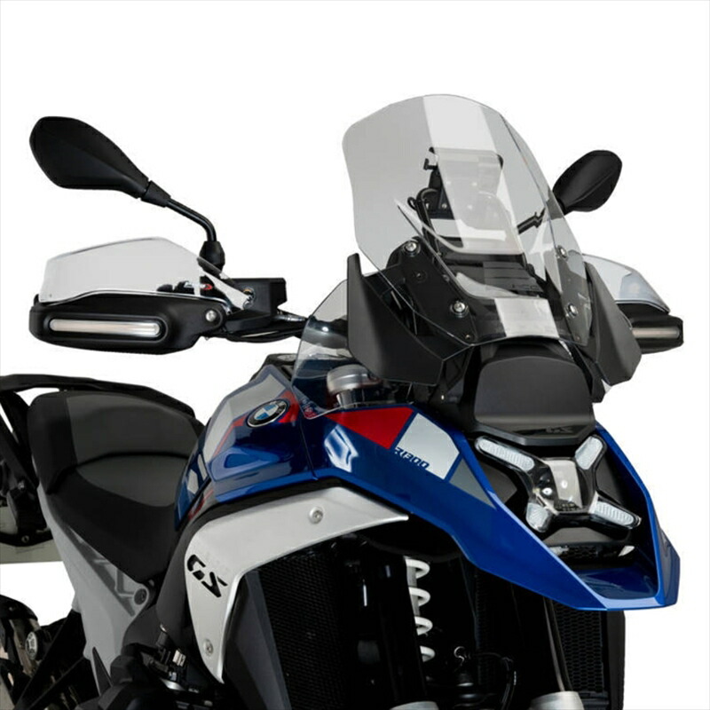 バイクパーツ PUIG(プーチ) ハンドガードエクステンション クリア 21898W 4571414853552