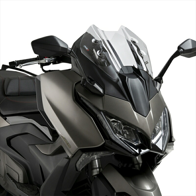 バイクパーツ 外装プーチ V-TECH LINE スポーツスクリーン クリア KYMCO AK550 PREMIUM 24-2522048W 4571414859783｜バイク・バイク用品はとやグループ