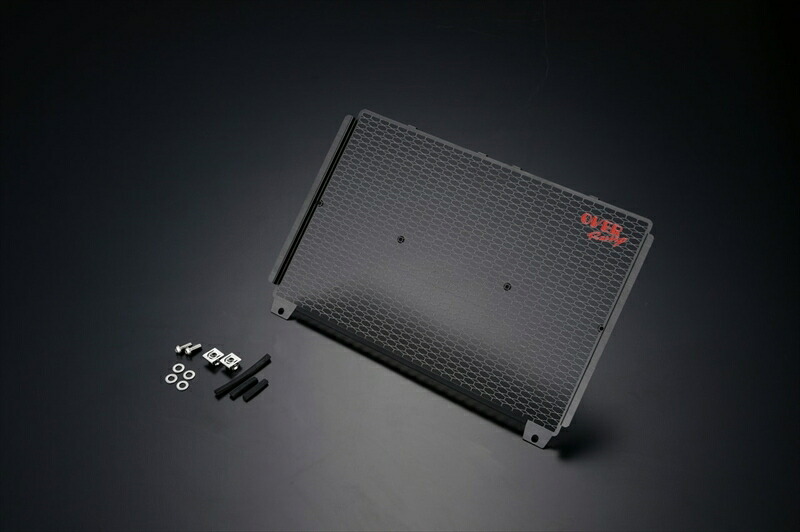 バイクパーツOVER RACING(オーバーレーシング) ラジエターコアガード BLK57-711-01B4539770130694｜バイク・バイク用品はとやグループ 16,795円