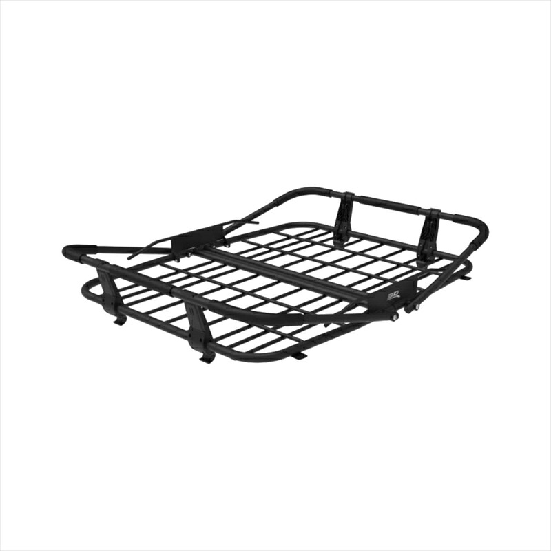 バイクパーツ 外装【クルマ】 スリーディーユーエース トランスフォーミング ルーフバスケット 6126L-BLACK 4550646084835 Lサイズ ブラック