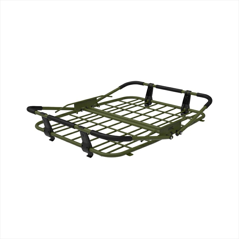 バイクパーツ 外装【クルマ】 スリーディーユーエース トランスフォーミング ルーフバスケット 6126L-GREEN 4550646084859 Lサイズ レンジャーグリーン
