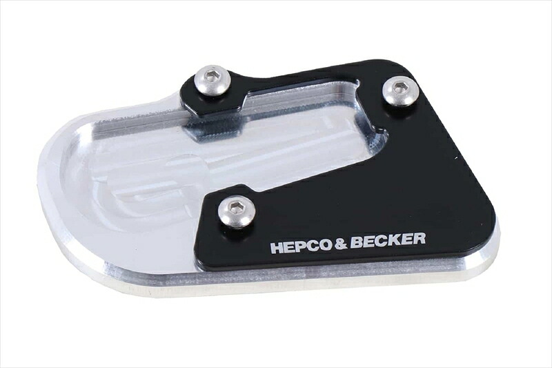 バイクパーツHEPCO&BECKER(ヘプコアンドベッカー) サイドスタンド エンラージメント42116515 00 914550646245816|バイク・バイク用品はとやグループ