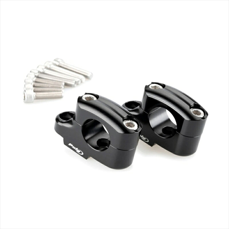 バイクパーツ ハンドル プーチ プルバックライザー PULLBACK RISERS ブラック 汎用 / RnineT 14-/S1000XR 20-23- 21751N 4571414853675