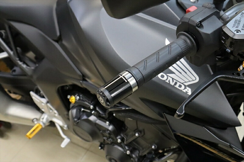 【5日前後で発送】バイクパーツ SPEEDRA ヘビーウェイトハンドルバーエンドスライダー CB1000 HORNET 2025- カラー:ブラック ABEHL07BK 4580556253915 HONDA ／CB1000 HORNET 2025-
