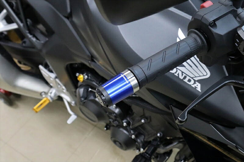 【5日前後で発送】バイクパーツ SPEEDRA ヘビーウェイトハンドルバーエンドスライダー CB1000 HORNET 2025- カラー:ブルー ABEHL07BE 4580556253953 HONDA ／CB1000 HORNET 2025-
