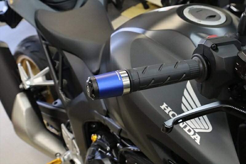 【5日前後で発送】バイクパーツ SPEEDRA ヘビーウェイトハンドルバーエンドスライダー CB1000 HORNET 2025- カラー:マットブルー ABEHL07MBE 4580556254004 HONDA ／CB1000 HORNET 2025-