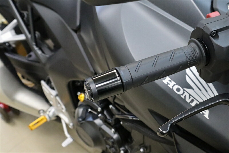 【5日前後で発送】バイクパーツ SPEEDRA アルミバーエンド タイプA CB1000 HORNET 2025- カラー:ブラック ABEHP07BK 4580556254011 HONDA ／CB1000 HORNET 2025-