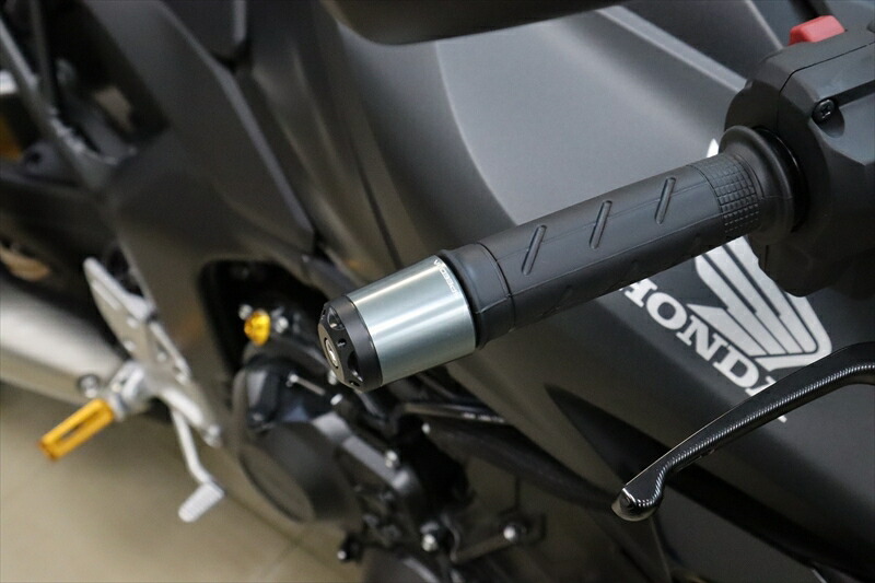 【5日前後で発送】バイクパーツ SPEEDRA アルミバーエンド タイプA CB1000 HORNET 2025- カラー:チタン ABEHP07TM 4580556254028 HONDA ／CB1000 HORNET 2025-