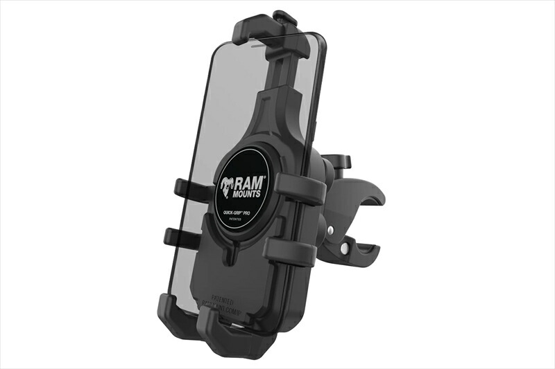 バイクパーツ RAM MOUNTS(ラムマウント) クイックグリッププロ クレイドルホルダー M ＆タフクロー S セット φ15.9-28.9mm対応 一体式 防振ダンパー Vibe-Safe RAM-HOL-PD5V-400-1U 4550646247315 21,560円