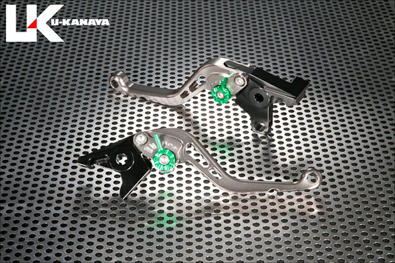 バイクパーツ ハンドル ユーカナヤ レバーセット STD/ショート TI/BL トリッカー250 YA054-116-0206 4550646248558