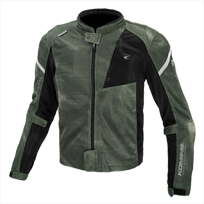 【在庫有り】バイクパーツ ウェア コミネ JK-1283 P FULL M-ジャケット Smoke-Black M 07-1283 4582611203002