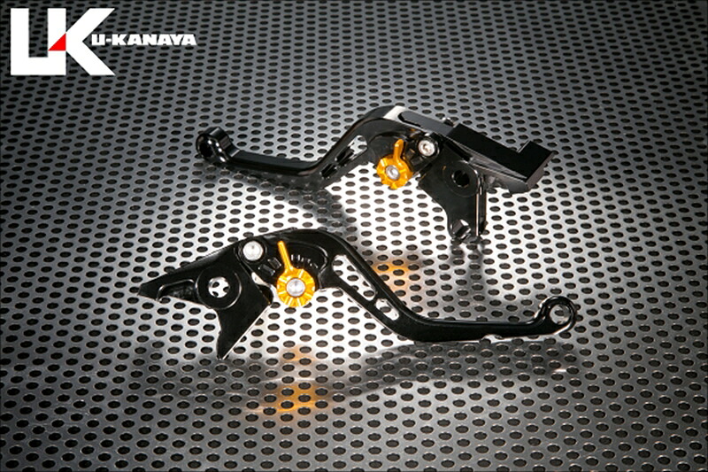 バイクパーツ ハンドル ユーカナヤ レバーセット STD/ショート BK/BK CB1300SF 21- HO009-084-0201 4550646255242