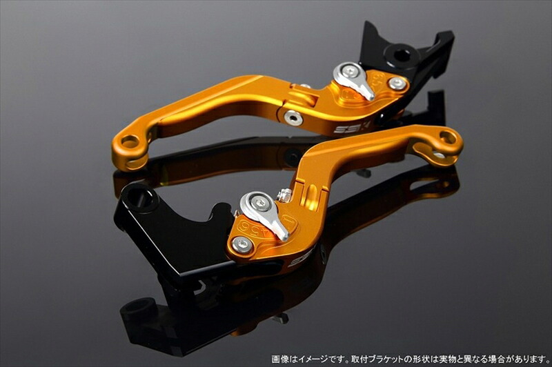【5日前後で発送】バイクパーツ ハンドル エスエスケイ スピードラ アジャストレバー 可倒延長式 Mゴールド/Mシルバー/MゴールドGSX-R1000 07-08 LVGM049GD-SRGD 4580540639534