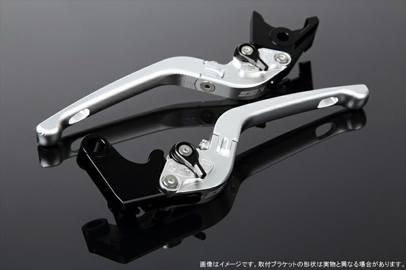 バイクパーツ ハンドル エスエスケイ スピードラ アジャストレバー 3D可倒式 Mシルバー/Mブラック CBR1000RR 17- LVDM016SR-BK 4589995200450 11,704円