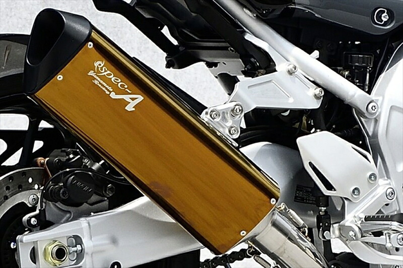 バイクパーツ マフラー ヤマモトレーシング SPEC-A TI3-1 TYPE-SA ゴールド ブラックエンド XSR900GP 24-25 20900-3SAGB 4521717100730