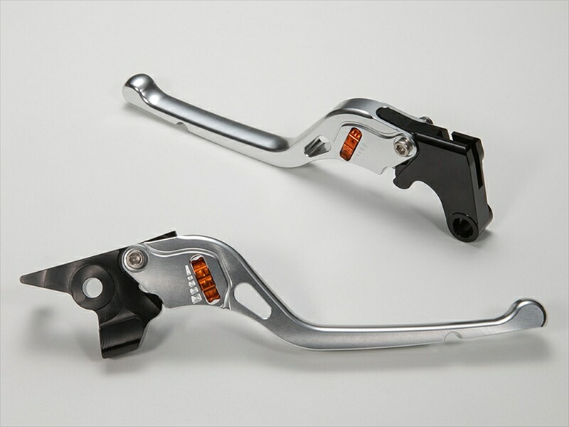バイクパーツ U-KANAYA(ユーカナヤ) レバーセット NEWホイールタイプ SV/BK HO093-124-0303 4550646262561