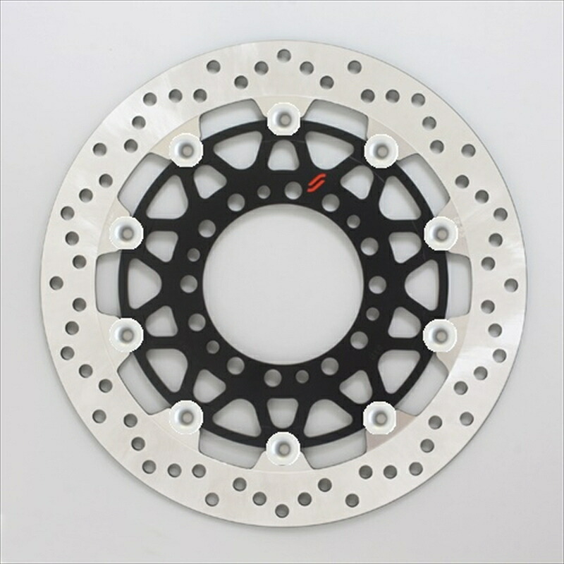 バイクパーツ サンスター ブレーキ プレミアムRホール φ310 CB1300SF 14- ピン：シルバー LM218F-SV 4589719046234