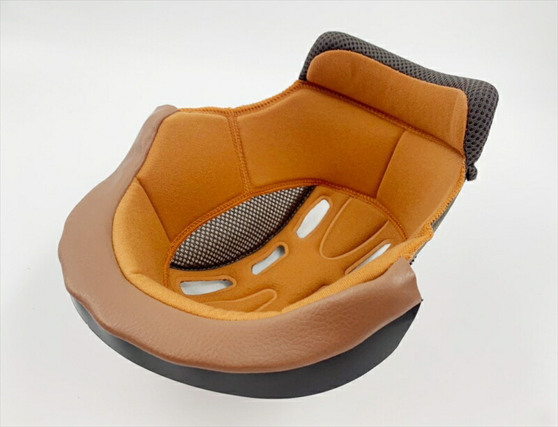 バイクパーツ ZEALOT(ジーロット) オプションセンターパッド10mm BROWN #M+ NVCR0030 4589757891537
