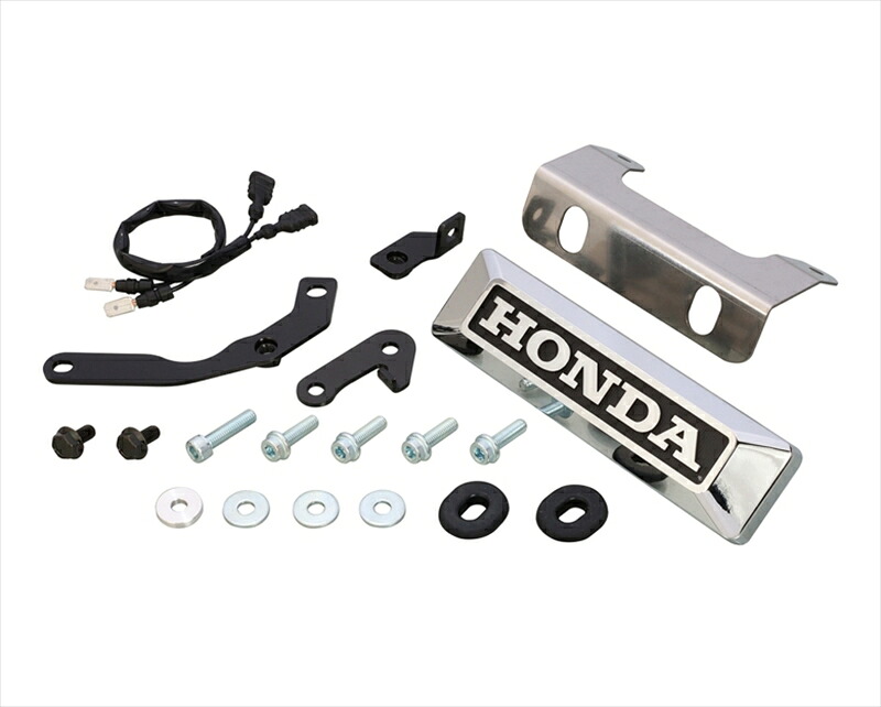 【5日前後で発送】バイクパーツ マフラー キタコ フロントエンブレムKIT モンキー125 JB03/05 799-1301000 4990852129058